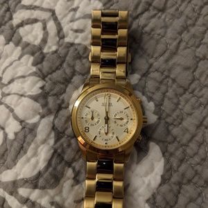Guess gold watch